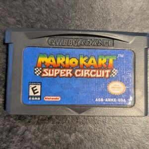 Nintendo Game Boy Advance Mario Kart Super Circuit